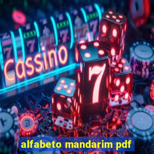 alfabeto mandarim pdf